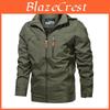 Large Size Autumn Spring And Jacket Mens Windproof And Waterproof Outdoor Hooded Jacket Mens Jacket
