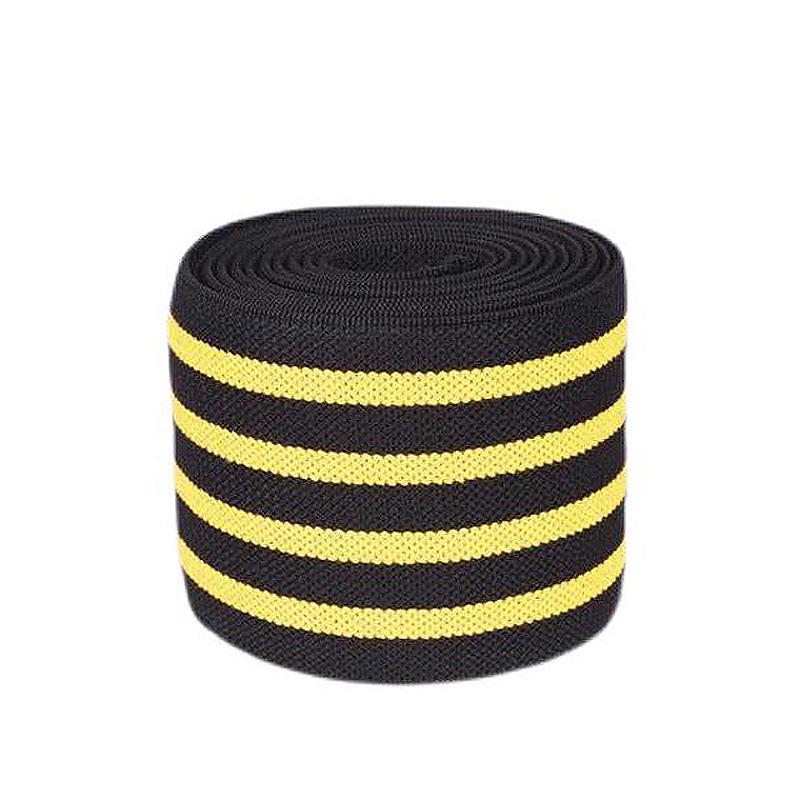 Elastic Weightlifting Knee and Calf Support Wraps for Fitness and Cycling