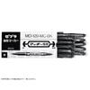 Zebra Mackie Extra Fine Point 10 Oil-Based Pen, Brown, Pens, B-MO-120-MC-E