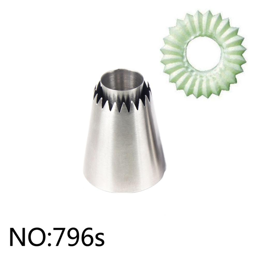 

Stainlessl Steel Icing Piping Nozzles Cookie Biscuit Cake Mold Cake Decorating Tools 796S#1