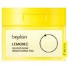 Beplain Lemon C Glutathione Brightening Pad Radiance Tone Up 130ml 70 Wipes