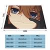 Childe Hutao Tartaglia Genshin Impact Blanket Acg Anime Flannel Funny Warm Throw Blankets for Chair Covering Sofa Autumn/Winter