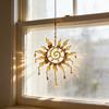 Cattura Sole Suncatcher Boho Ornamento da Appendere alla Finestra Acrilico Effetto Vetro Colorato Arte Cattura Sole per Interni Esterni Decorazioni Casa Giardino