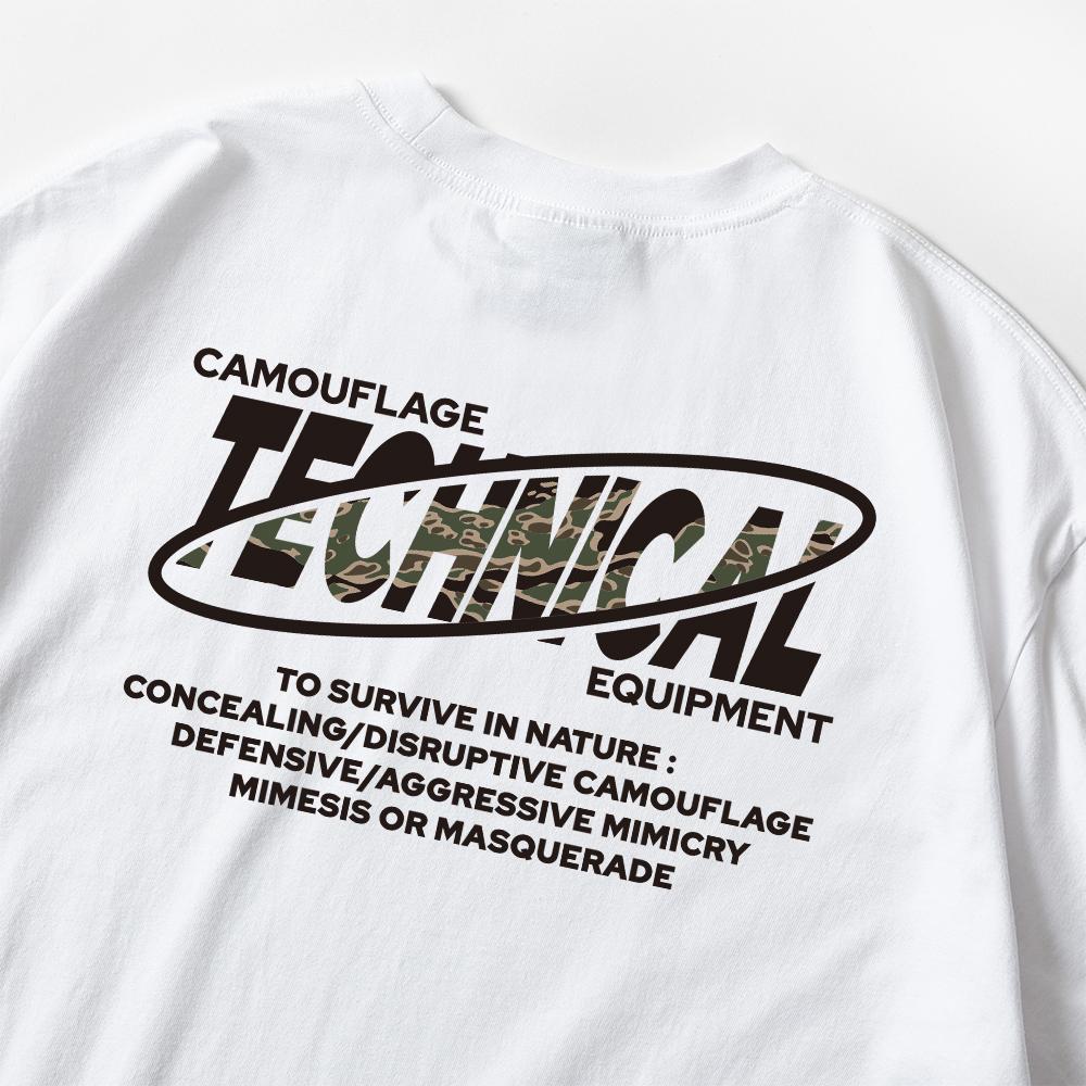 Seupeullaesikodeu Long Sleeve White - Tiger Stripe