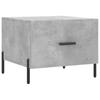 Vidaxl Couchtisch, Beton Grau, 50x50x40 cm