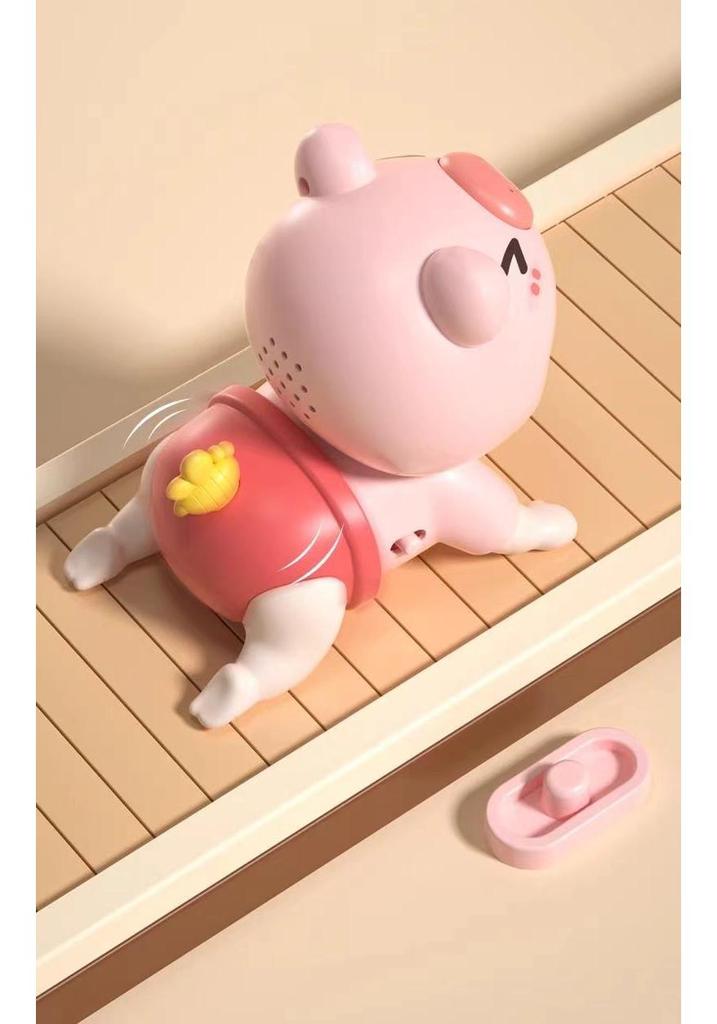 Electric Crawling Baby Doll with Sound: Head Lifting Training Toy for Early Education, 0-1 Year Olds, 6 Months+