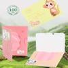 100Pcs/box New Face Oil Blotting Paper Protable Matting Face Wipes Facial Cleanser Oil Control Oil-absorbing Face Cleaning Tools