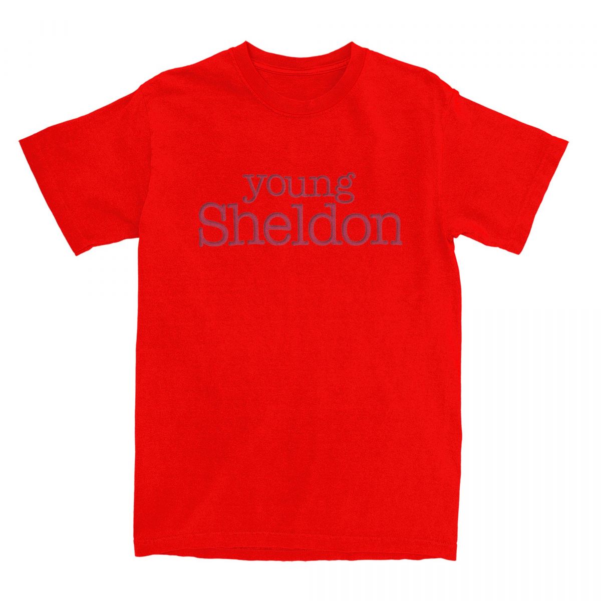 Mens T Shirt Funny Young Sheldon TV Show Print T Shirts Harajuku Beach Tees Streetwear Print Cotton Clothing Gift S