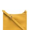 Longchamp Le Foulonné 20 Solid Color Zipper Adjustable Shoulder Strap Calfskin Crossbody Bag Small Women crossbody bag Yellow 10138021635