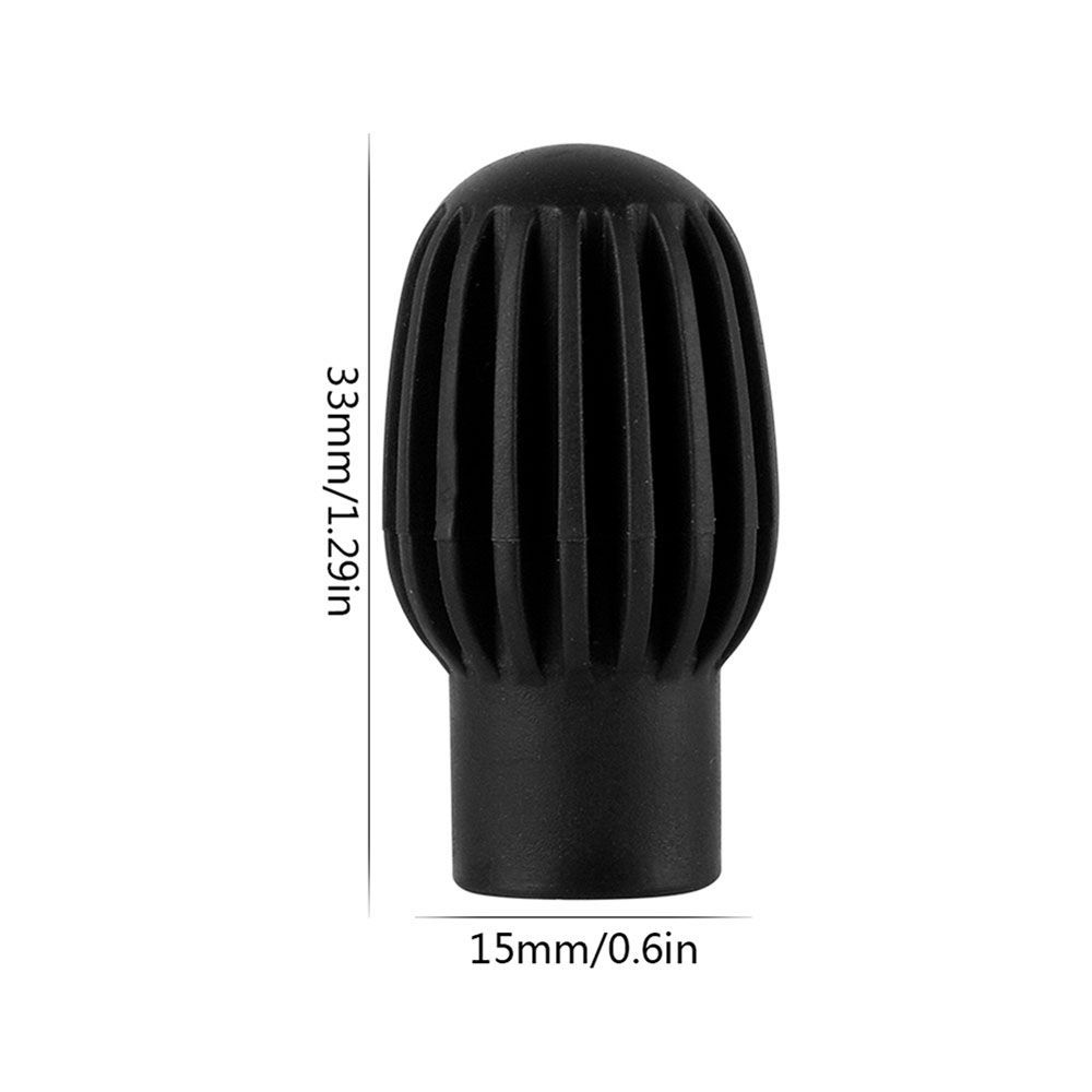 2PCS/4PCS Drum Mute Silicone Sleeve Weaker Silencer Practice Tips Drumstick Head Rubber Sleeve