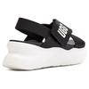 UGG Women's La Breeze Platform Sandals Black White 1117354-BWHT