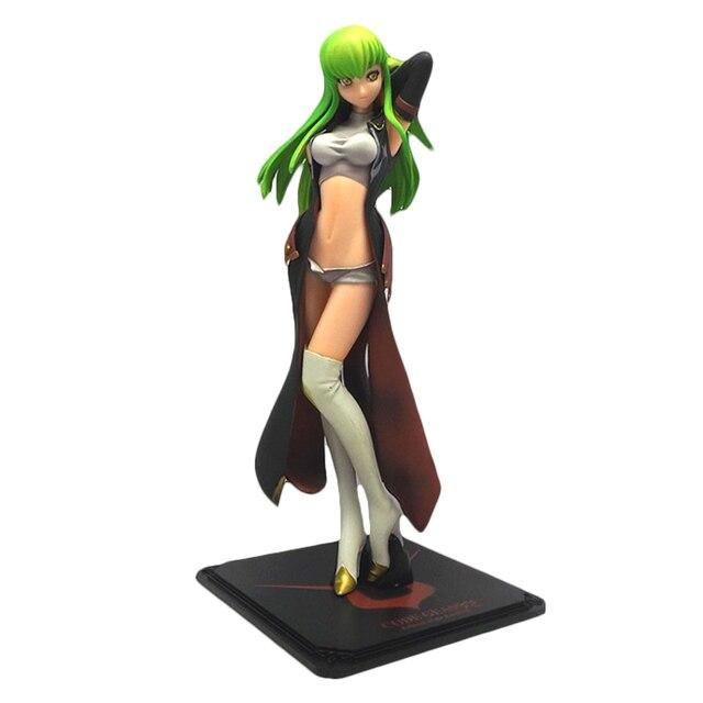 Gk Japan Cartoons Code Geass Lelouch of The Rebellion C -C Anime Figure Desktop Decoration Pvc One Piece Figures Kids of Toys