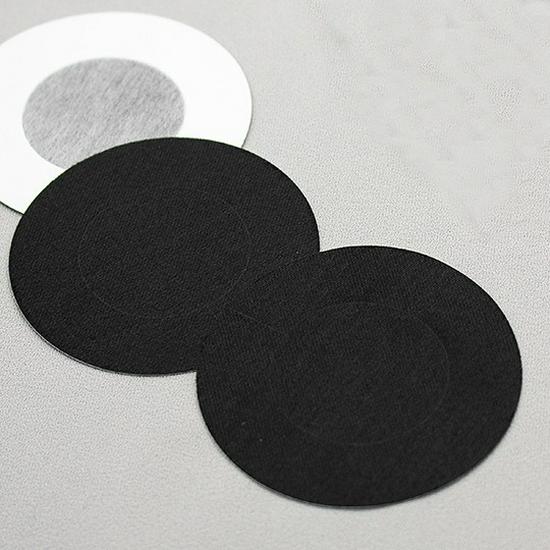 Unsichtbare Nippelaufkleber aus Seide - Ultradünn, Atmungsaktiv, Anti-Knubbel, Einweg-Brustabdeckungen