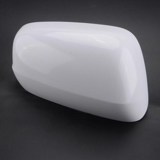Right Passenger Side White Rear View Mirror Cover For Honda Fit/Jazz 2009-2013