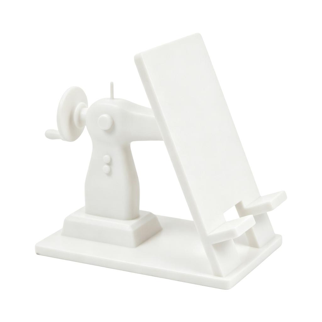 3D Sewing Machine Shape Phone Stand for Desk Decorative Cell Phone Holder