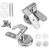 Kit De Fixation Pour Abattant De WC,Charnières De Siège De WC,Fixation Pour Siège De Toilette,universels Charnières De Rechange