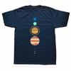 Camisetas de Algodão Engraçadas Ocupe Marte Explorador Espacial de Astronomia Moda Masculina Camiseta Casual Solta Oversized Streetwear Camiseta Feminina