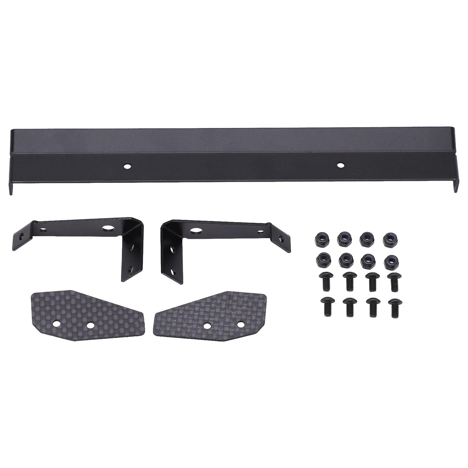 

RC Rear Wing 110 RC Tail Tail Spoiler Wing Aluminum Alloy Universal for 110 Remote Control Vehicle