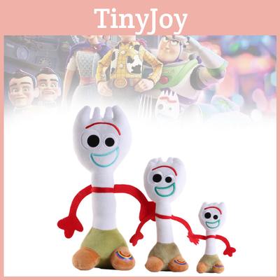 Adorable Toy Story 4 Plush Woody And Forky Dolls With Ultra Soft Short Plush Fabric