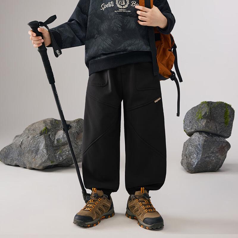 ASK JUNIOR Kids' Waterproof Fleece-Lined Winter Sports Pants