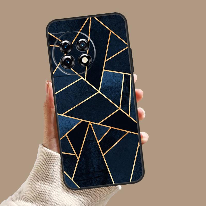 Luxury Gold Foil Art Case For OnePlus Nord 5 CE 4 3 Lite N20 N30 OnePlus 15 13 12 11 8 9 10 Pro 12R 13T 13R Cover