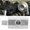Universal 1/8in BSPT Tee Connector Oil Pressure Sensor NPT Adapter for Turbo Supply Line Gauge