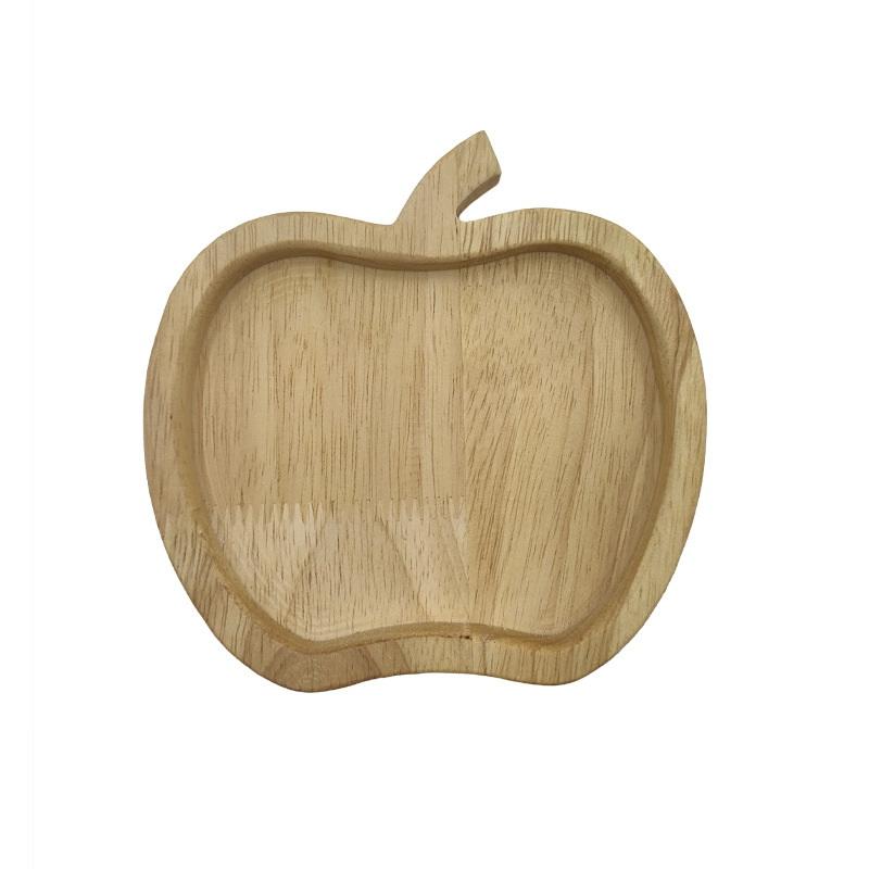 Wooden Fruit Platter Set | Creative Shape Divided Snack Trays for Fruits, Nuts & Candies