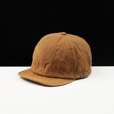 LOOKING4U Am Moment Bandstopper Baumwolle Kurze Kappe C2 Kamel