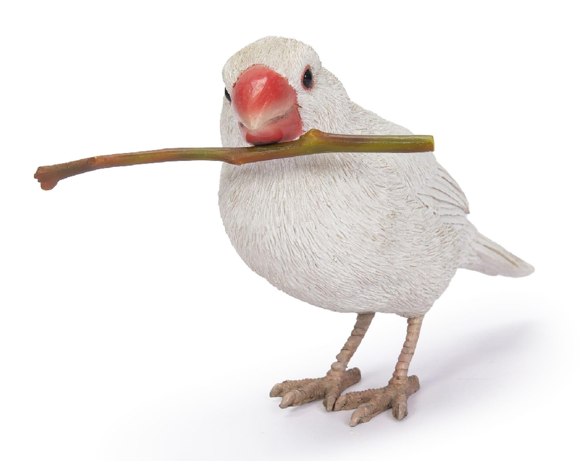 

Убия Белый Яванский Воробей Фигурка 11 х х Украшение, 4.5 8.7 см, Животное, H15113-1 белый