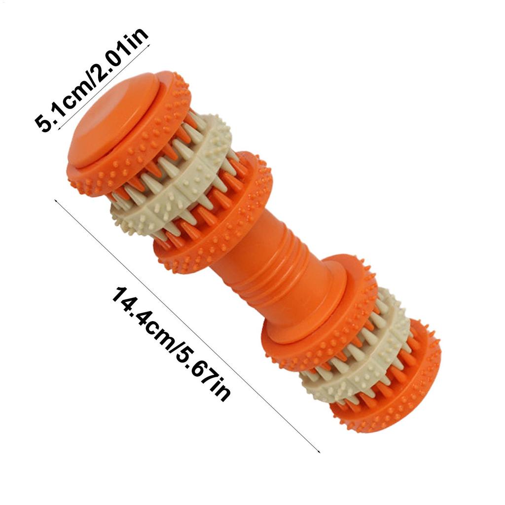 Hundespielzeug zum Kauen Zahnen Haustierspielzeug für Hunde Kauer Schalthebel Interaktiver Leckerli-Spender Haustierbedarf für Klein Mittel Groß