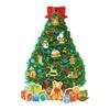 Sanrio Christmas Card Light Melody Card Green Tree with Christmas Accessories Message Card Greeting Card 442526 & JXPM37-4