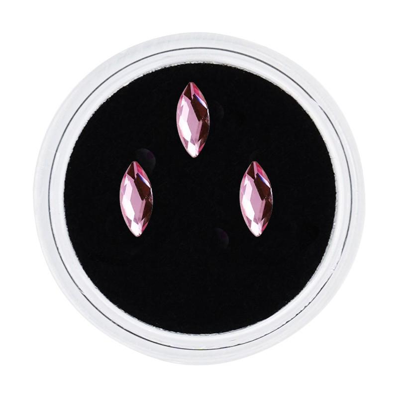 4Pcs Dental Teeth Gems Clear  Tooth Gem Ornaments Jewelry 