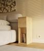 Galax 20 1S Oak Artisan Nightstand with Drawer for Bedroom