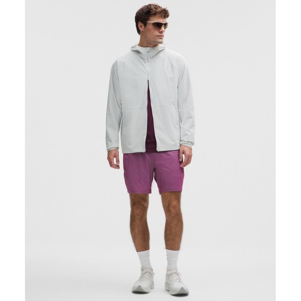 Lululemon Pace Breaker Linerless Short 7   Iridescent Fountain Jewelled Magenta