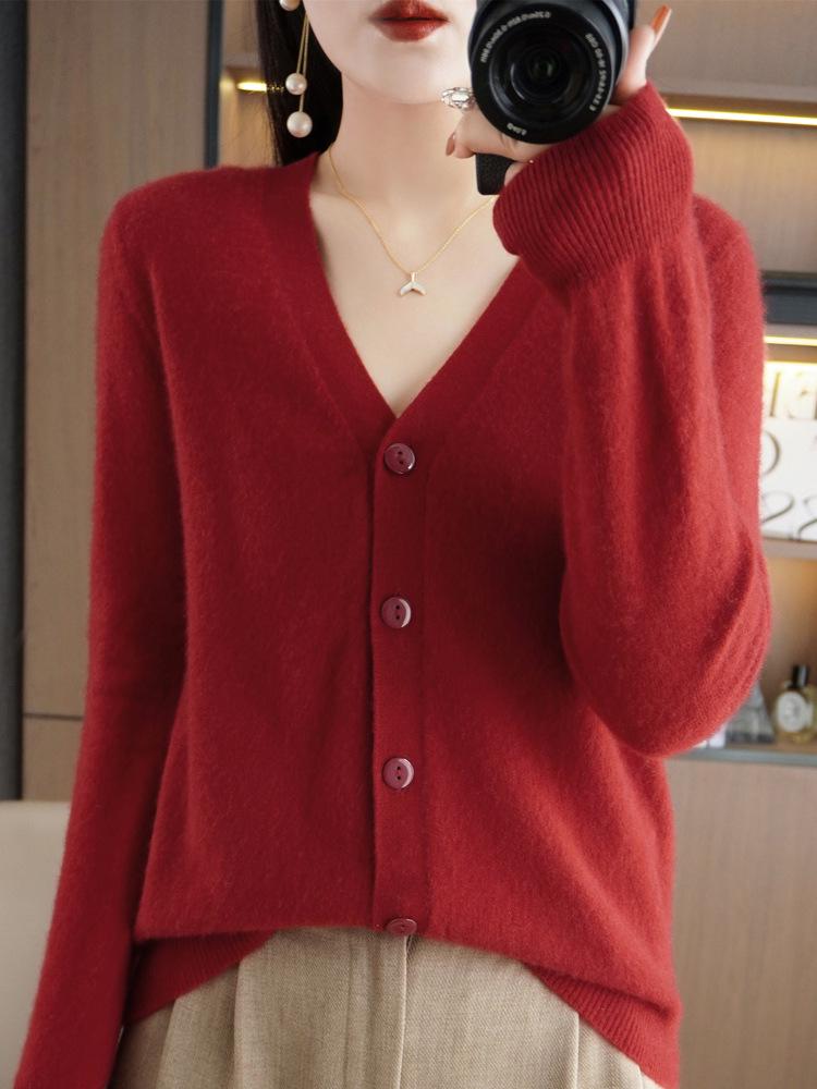 Autumn & Winter Knit Cardigan: Women's Cozy, Loose, Soft Outerwear - Popular on Instagram