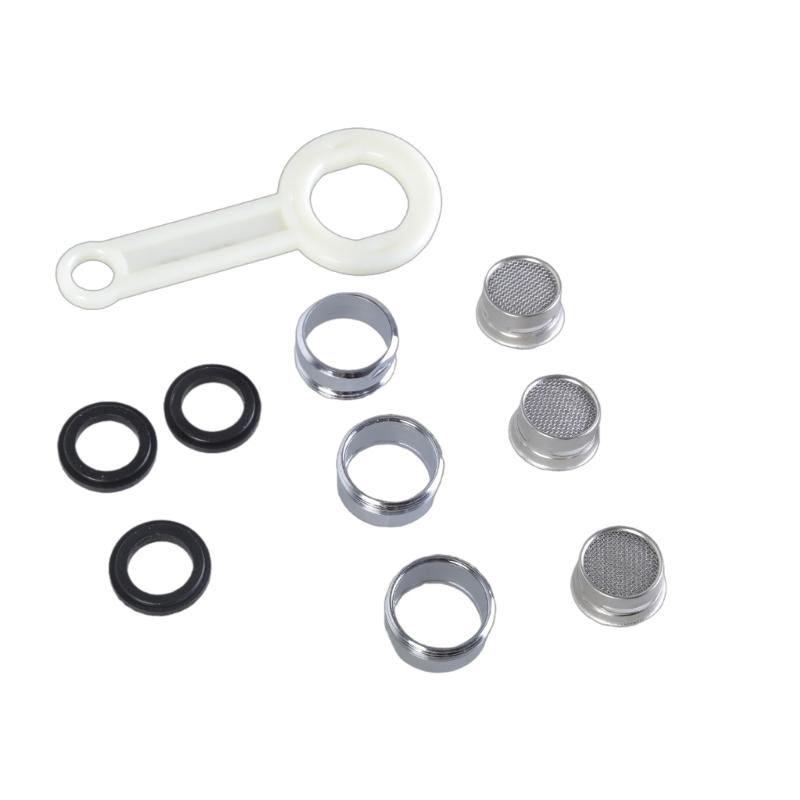 

3Pieces Practical Water Tap Aerator 24mm Faucet Strainer for Efficient Water Flows In Kitchen Supplies and Bathroom 1