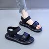 Fashion Fashion Women Sandals Hook & Loop Flats Beach Shoes Outdoor Breathable Simple Woman Casual Sports Shoes Versatile Zapatos Mujer