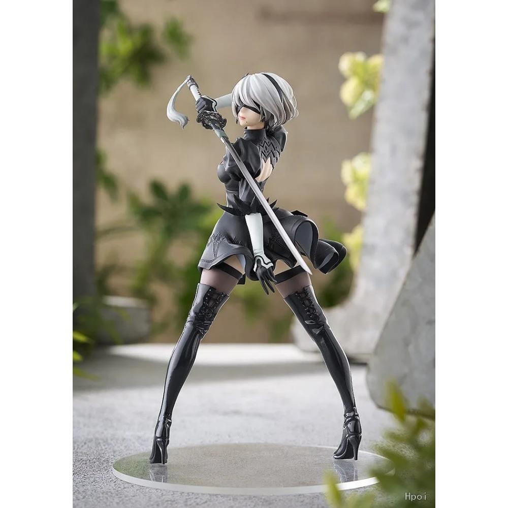 18CM 2B Anime Game NieR:Automata Figure YoRHa No. 2 Type B Animation Model Toys Gifts Collection Desktop Decoration Ornaments