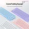 XVX Crystal Jelly 113-Unit Two-Color Mechanical Keycaps with Side Engraving