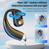 Wireless Bluetooth 5.4 Earphone Ear Hook Headphone LED Display HiFi Stereo Noise Reduction Sport Waterproof Headset