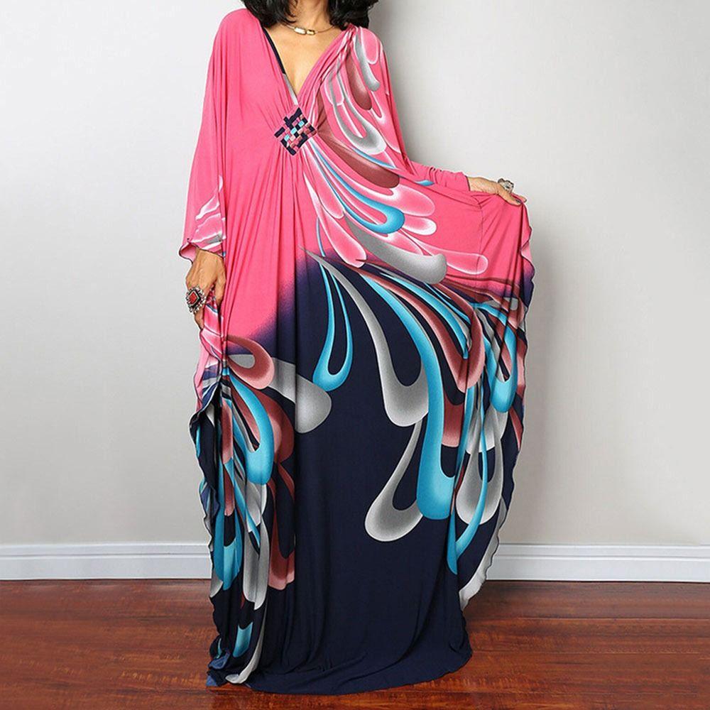 Maxi Long Dress Summer Sunscreen Smock Casual Vacation Swimsuit Cover Up Dress Bathing Suit Loose Bikini Cover-Ups for Women