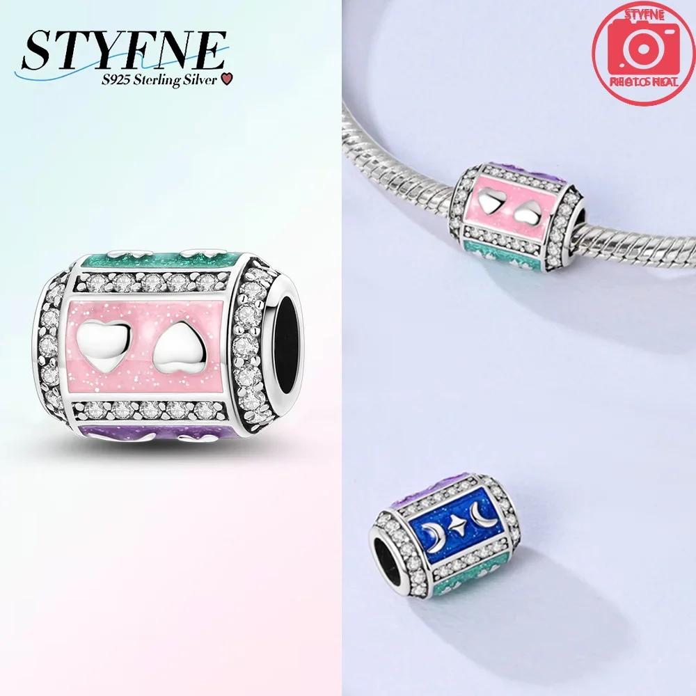 Copper Original Colored Feathered Wings Pink Angelic Endless Beads Fit Bracelet Women Diy Fine Beautiful Gift Accessory