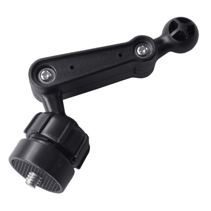Portable Device Holder Adjustable 1/4 Inch Screw To 17mm Ball Head Mount Connector for Cameras and Live Streaming Stands