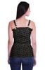 Moomaya Casual Shoulder Strap Flared Hem Cotton Slub Printed Women Summer