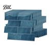 DIY Kitchen Backsplash Stickers 8PCS Faux Brick Wall Stickers, Waterproof Adhesive Mosaic Decals, Moisture-proof Easy 3D Decals Peel And Stick