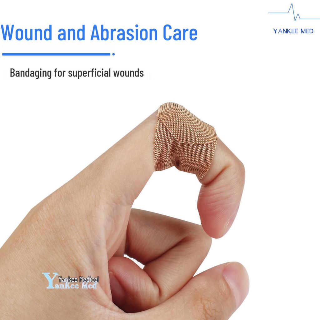 Yunnan Baiyao Breathable High-Elastic Bandages, Medical Wound Care, 100 Pieces