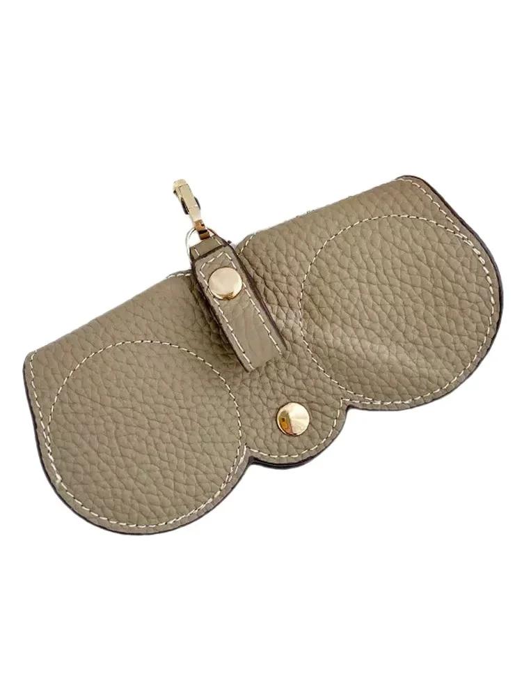 New Sunglasses Bag Portable Eyewear Case Sunglasses Protective Cover Cute Eyewear Clip Women's Minimalist Eyewear Bag