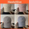 Letter Embroidered Cotton Baseball Cap With Adjustable Fit For Casual Daily Wear