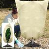Plant Cold Cover, Drawstring Cold Cover, Frost Resistant Thickened Non Woven Fabric, Plant Warmth