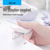 Kedeyou 5399 Compact Stapleless Stapler - Effort-Saving Binding Tool for Students